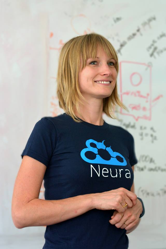 Triinu Magi, Estonian immigrant to Israel, co-founder and CTO of Artificial Intelligence based startup, Neura.