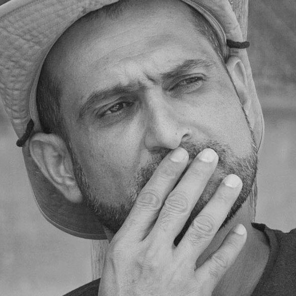 Israeli film director Yuval Delshad who won Ophir Award or Israeli Oscar