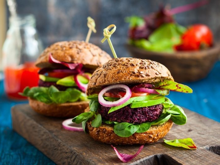 Rainbow in Tel Aviv is a popular burger joint and all of the food is vegan