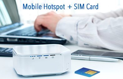 have both a mobile hotspot and a sim card for Israel